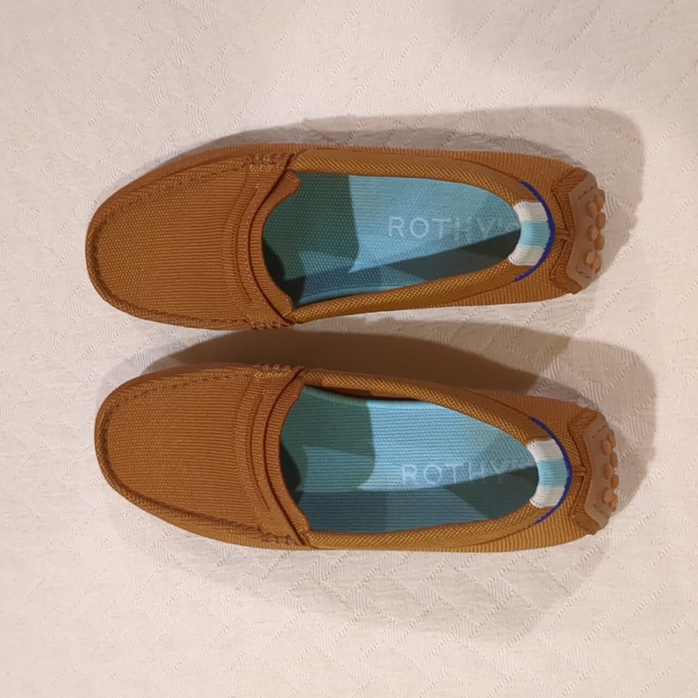 NWOB Camel Rothys Driving Loafer in 10.5 W